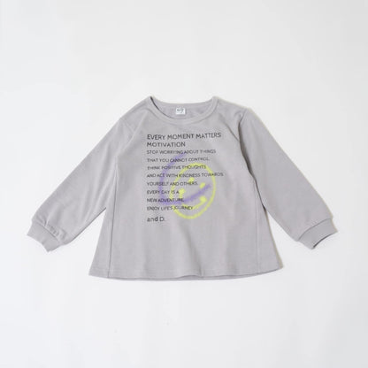 印花A字型套頭衛衣