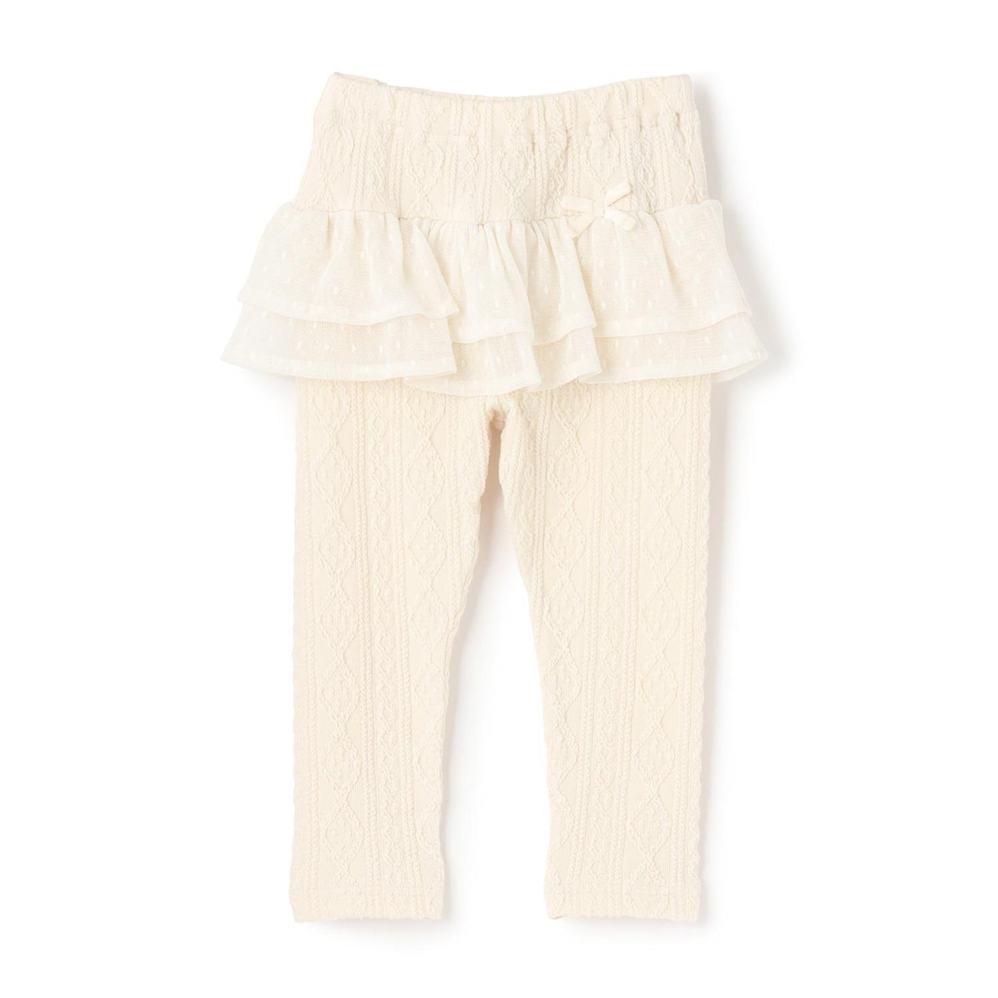 麻花紋全長打底褲