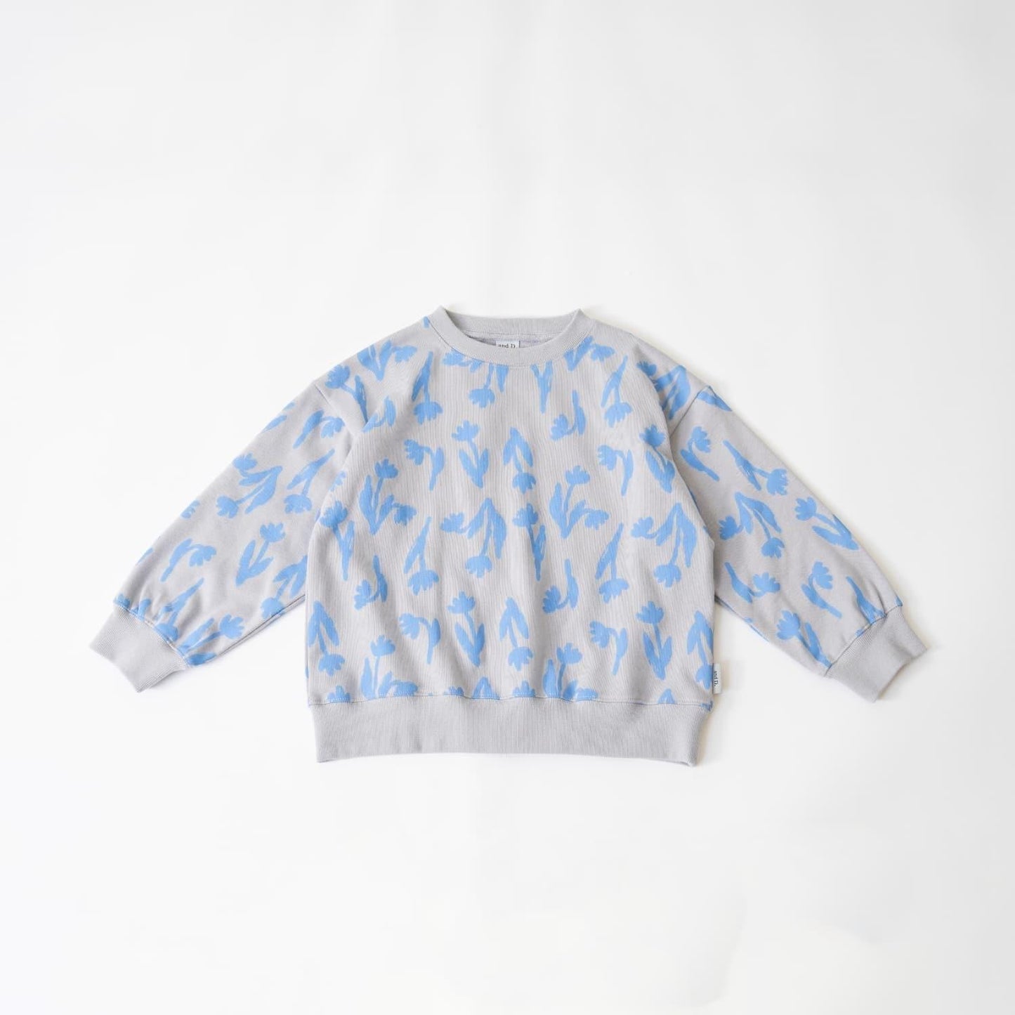 滿版圖案混合衛衣/運動衫