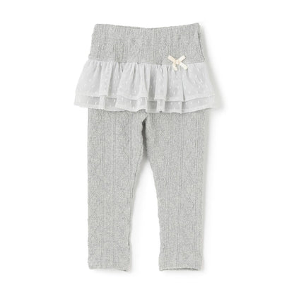 麻花紋全長打底褲