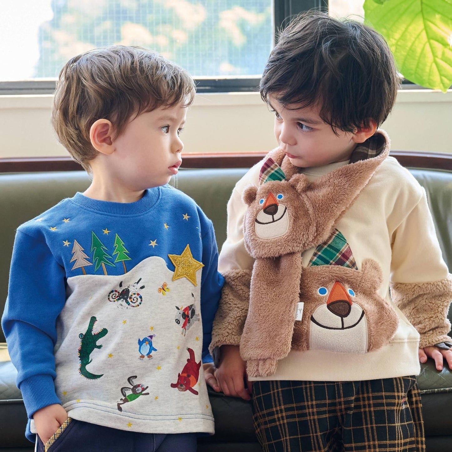 【コロボックル】熊圖案衛衣