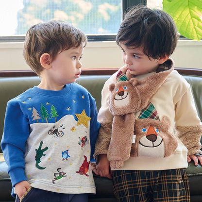 【コロボックル】熊圖案衛衣