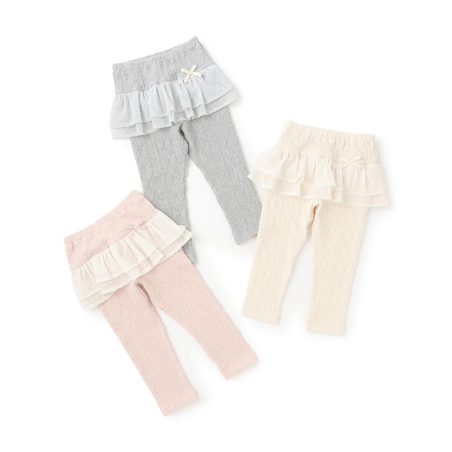 麻花紋全長打底褲