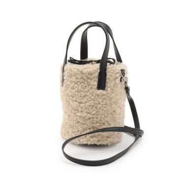羊羔絨迷你單肩包