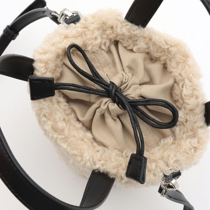 羊羔絨迷你單肩包