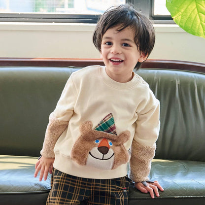 【コロボックル】熊圖案衛衣