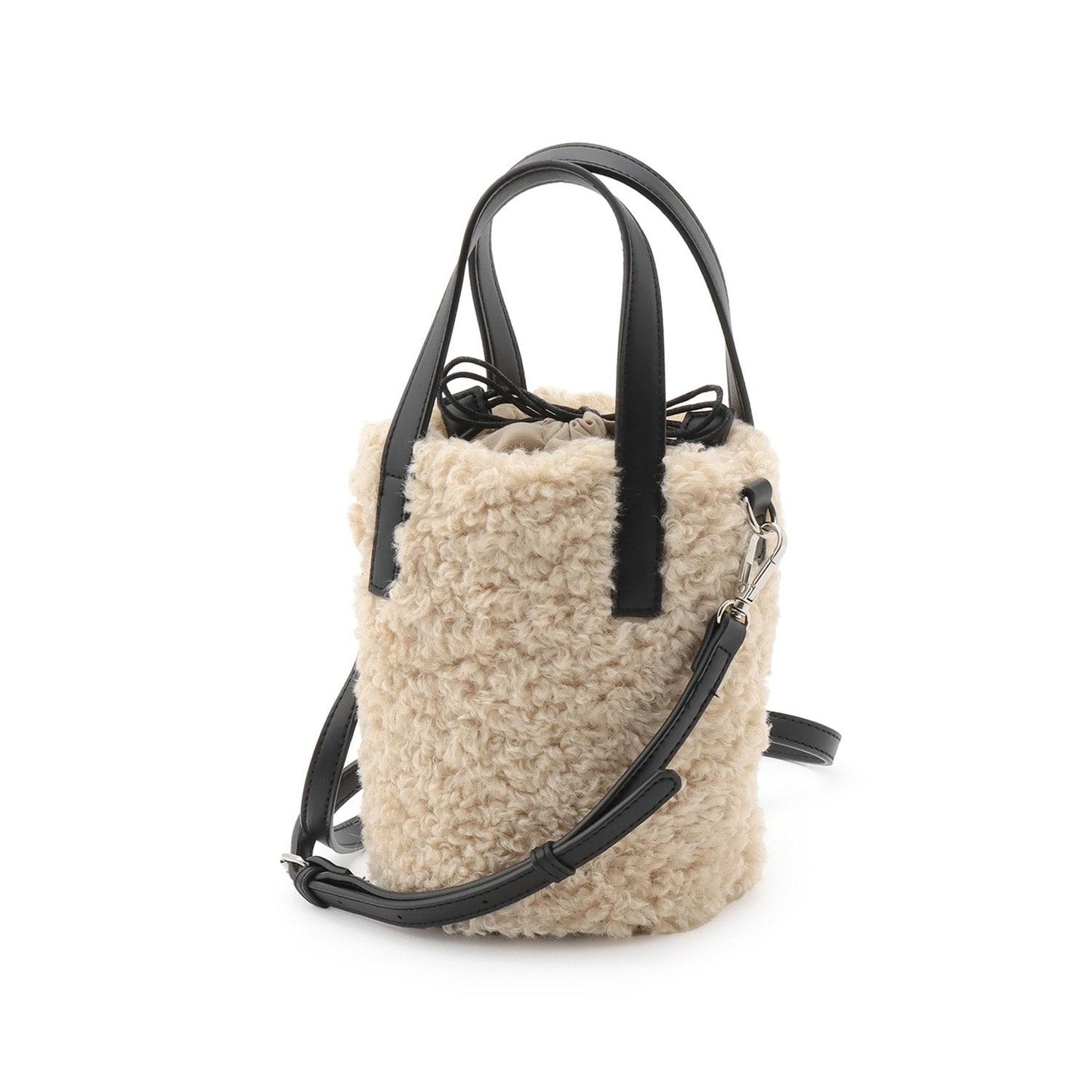 羊羔絨迷你單肩包