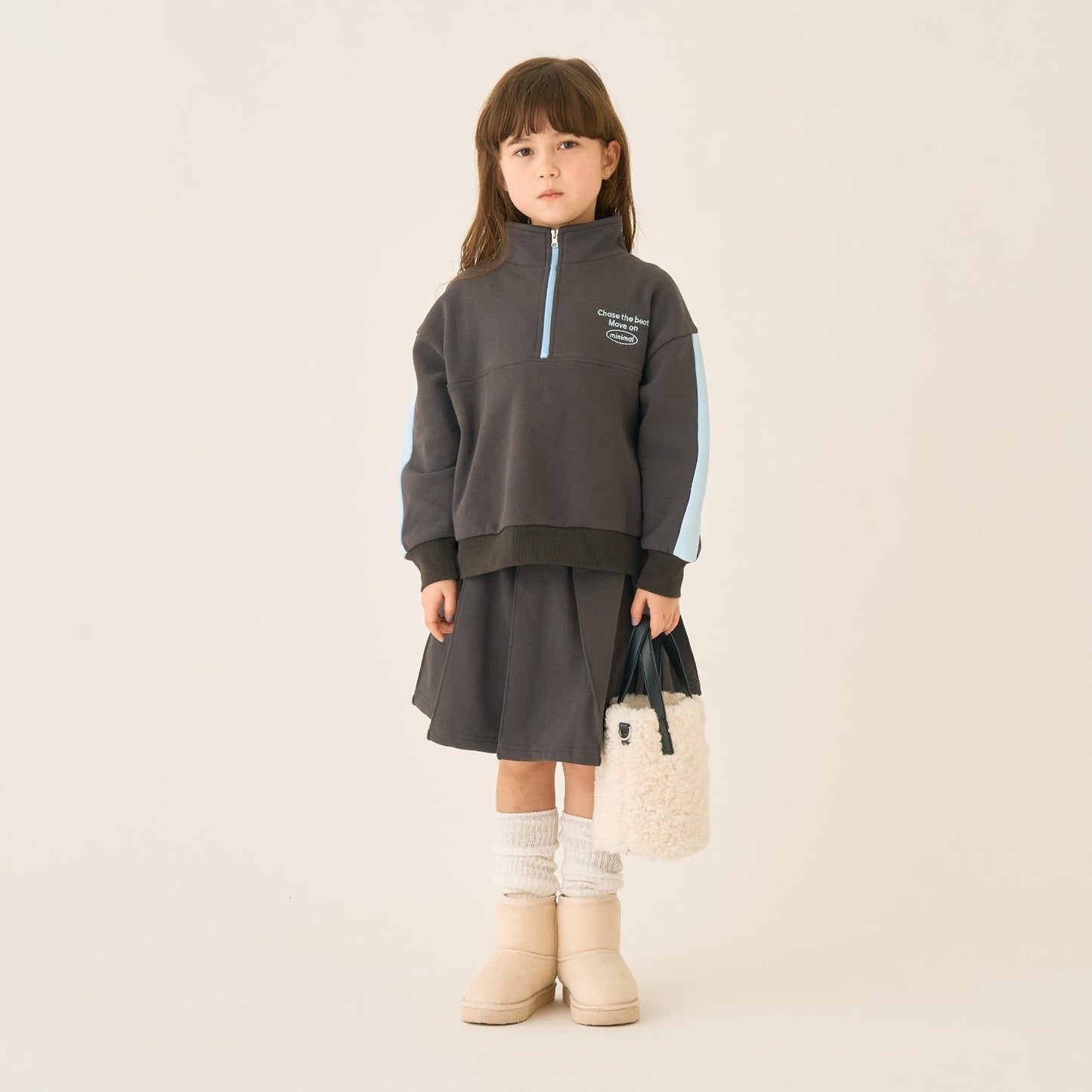 羊羔絨迷你單肩包