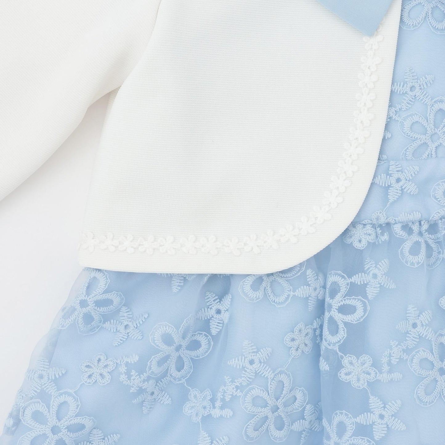 套裝風拼接連衣裙