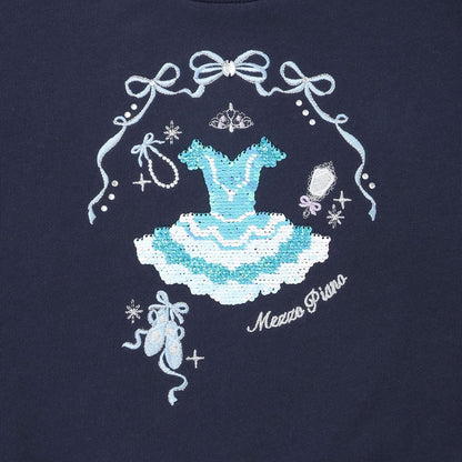 亮片蓬蓬裙衛衣