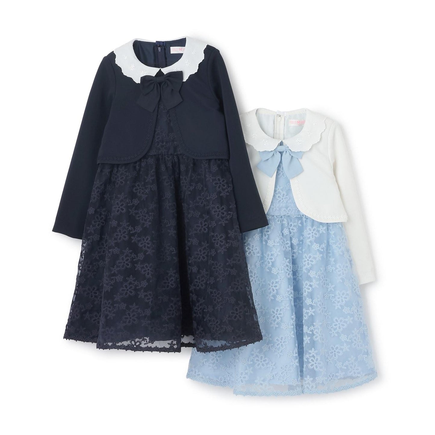 套裝風拼接連衣裙