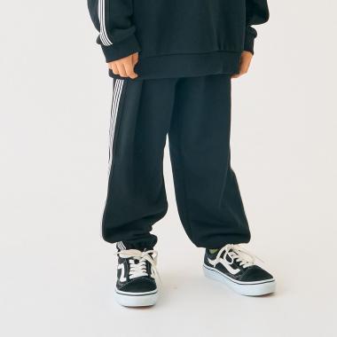 側邊條紋運動長褲【可成套搭配】