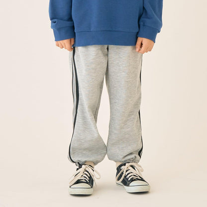 側邊條紋運動長褲【可成套搭配】