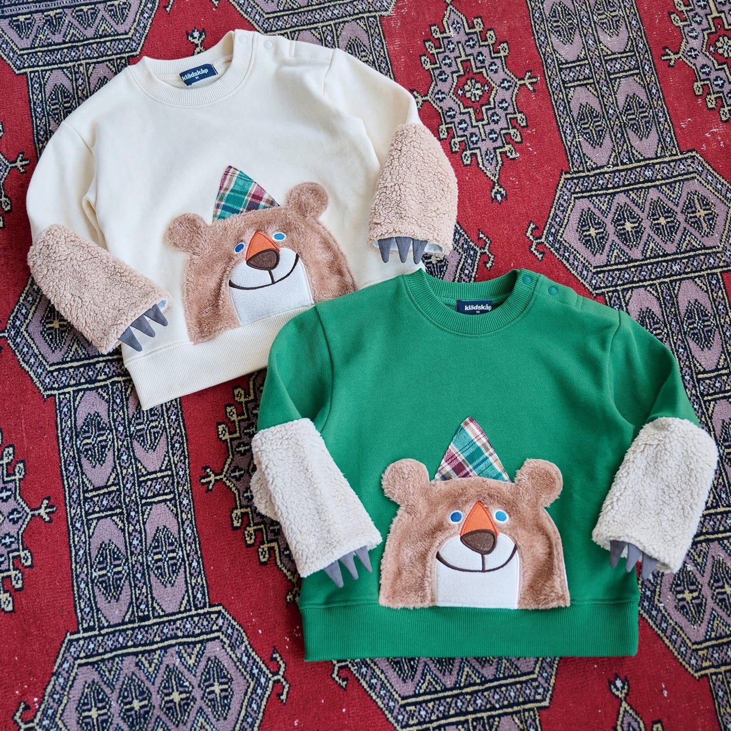 【コロボックル】熊圖案衛衣