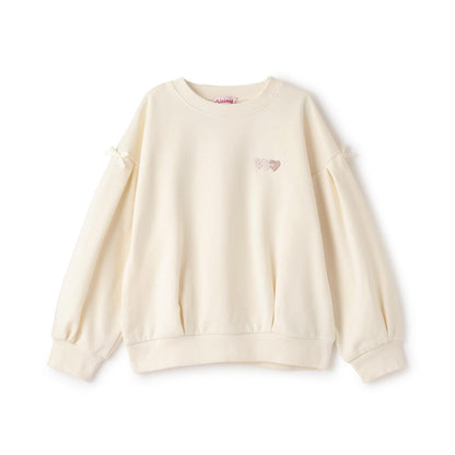 加絨背面印花套頭衫