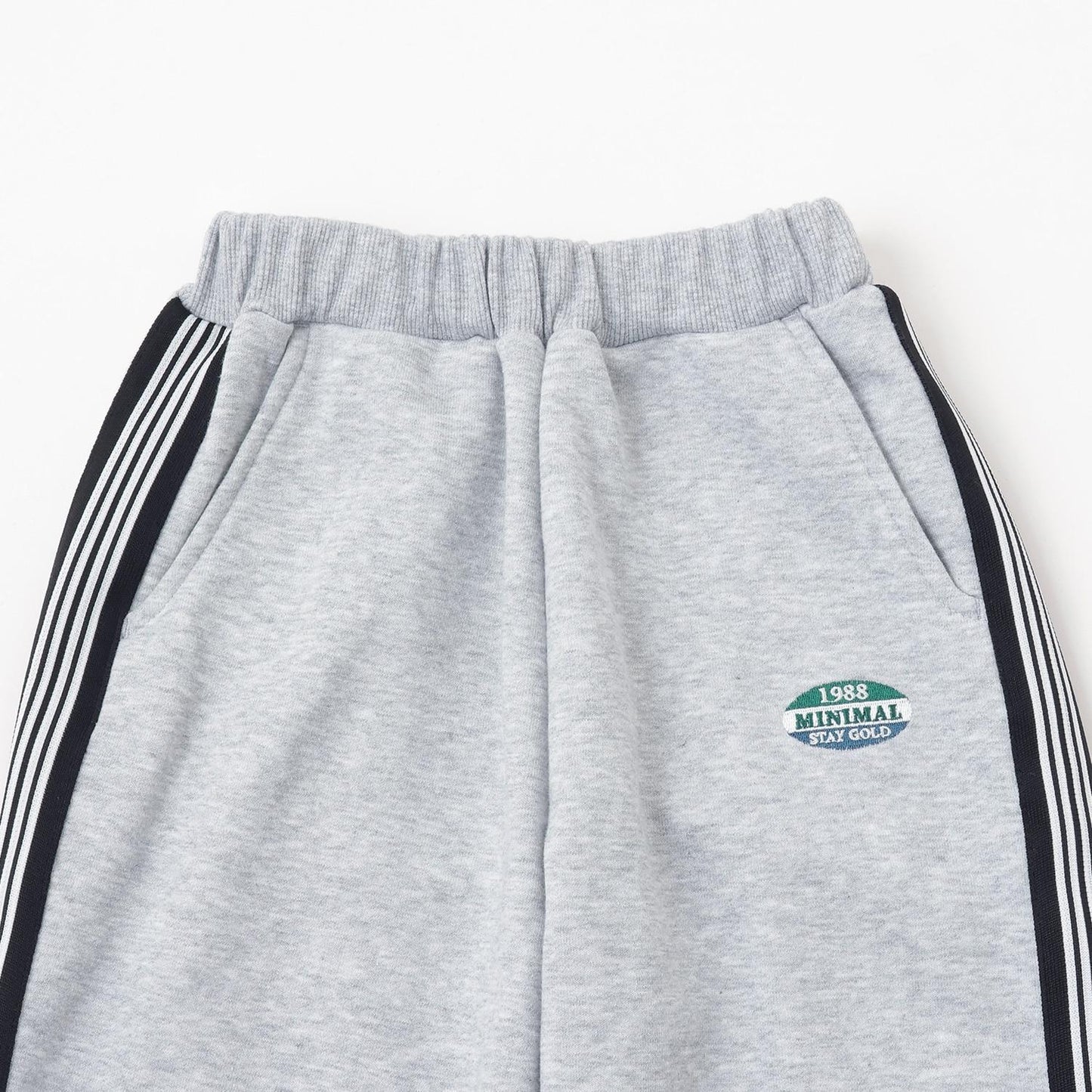 側邊條紋運動長褲【可成套搭配】