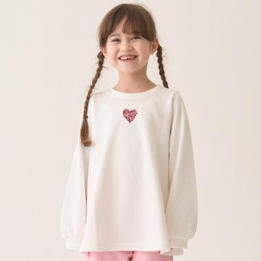 加絨A字版型單點裝飾套頭衫