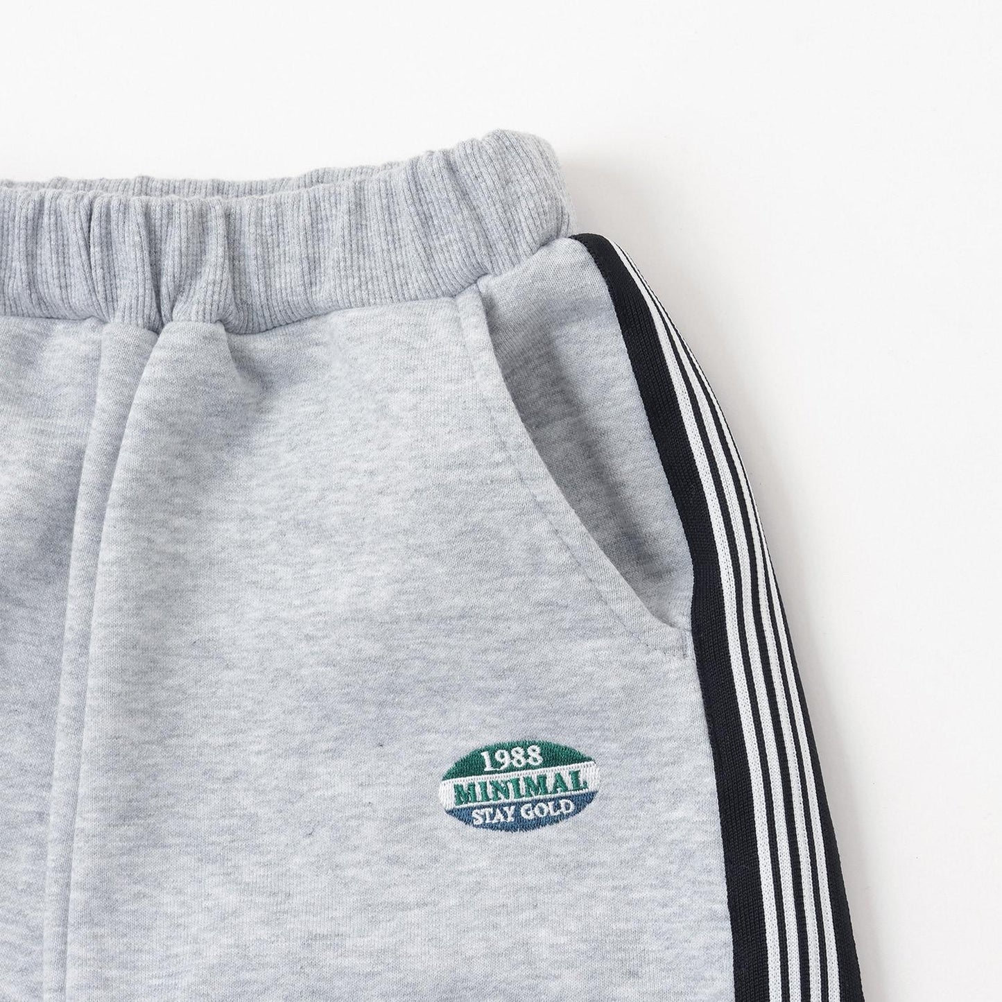 側邊條紋運動長褲【可成套搭配】