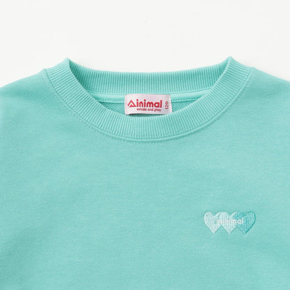 加絨背面印花套頭衫