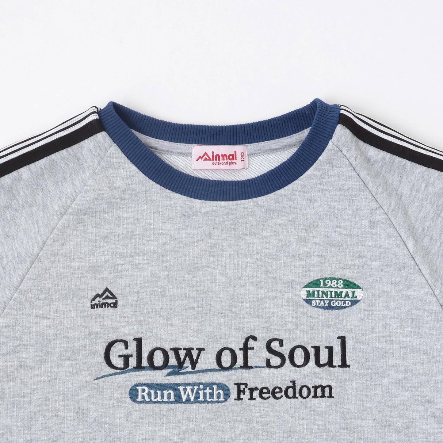 袖部條紋衛衣【可成套搭配】