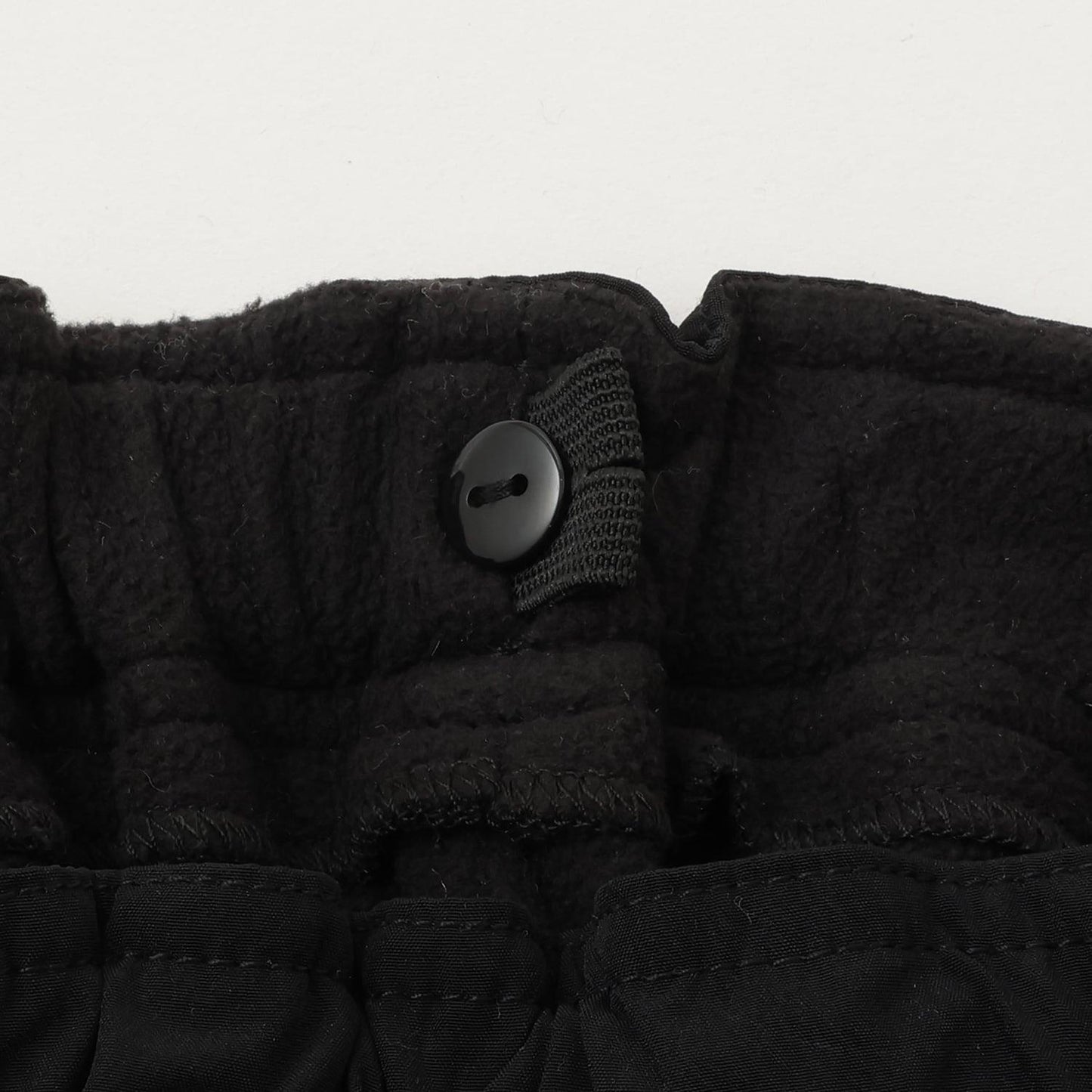 內裡抓絨抽繩尼龍長褲