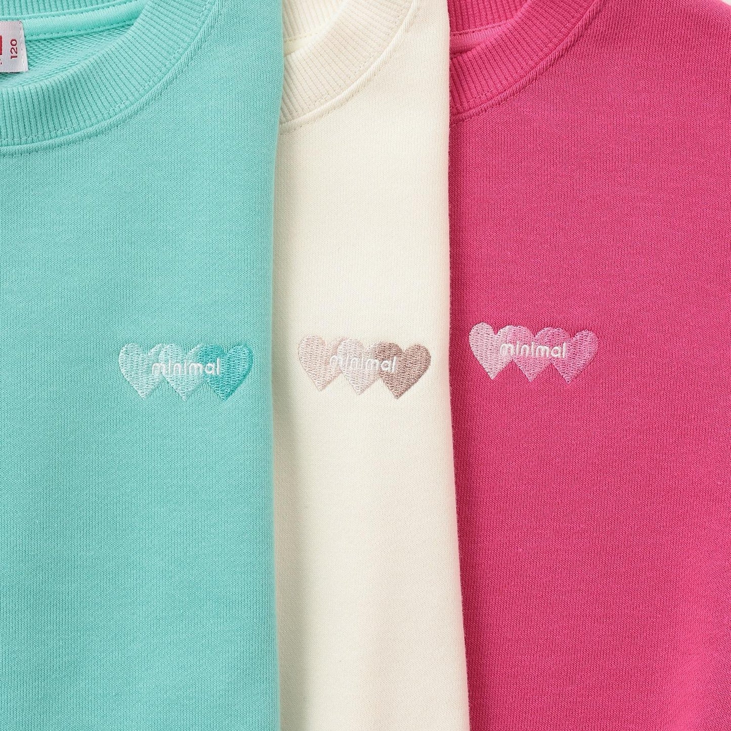 加絨背面印花套頭衫