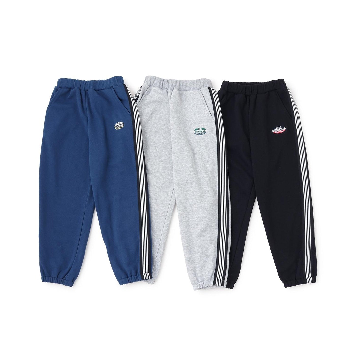 側邊條紋運動長褲【可成套搭配】