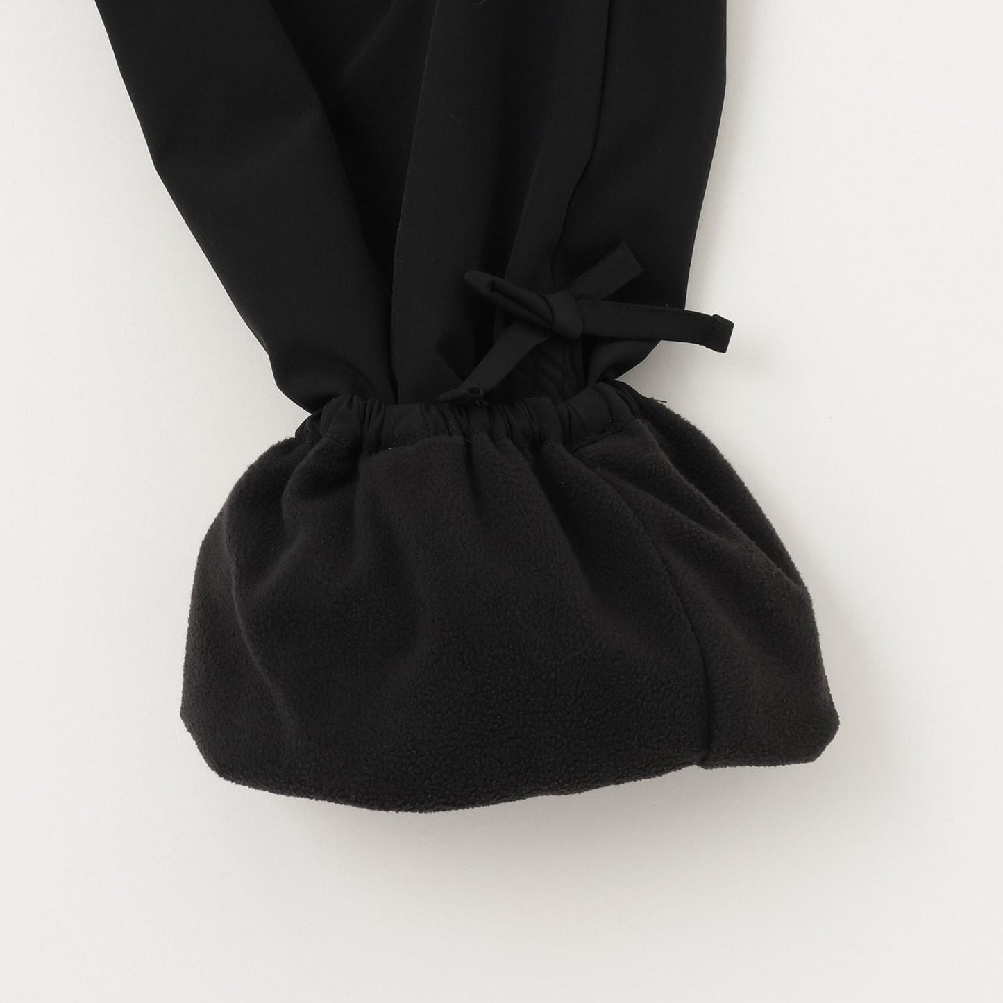 內裡抓絨抽繩尼龍長褲