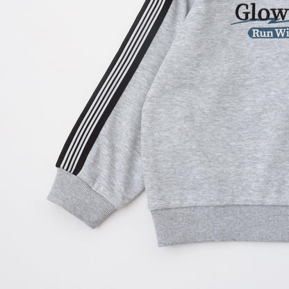 袖部條紋衛衣【可成套搭配】