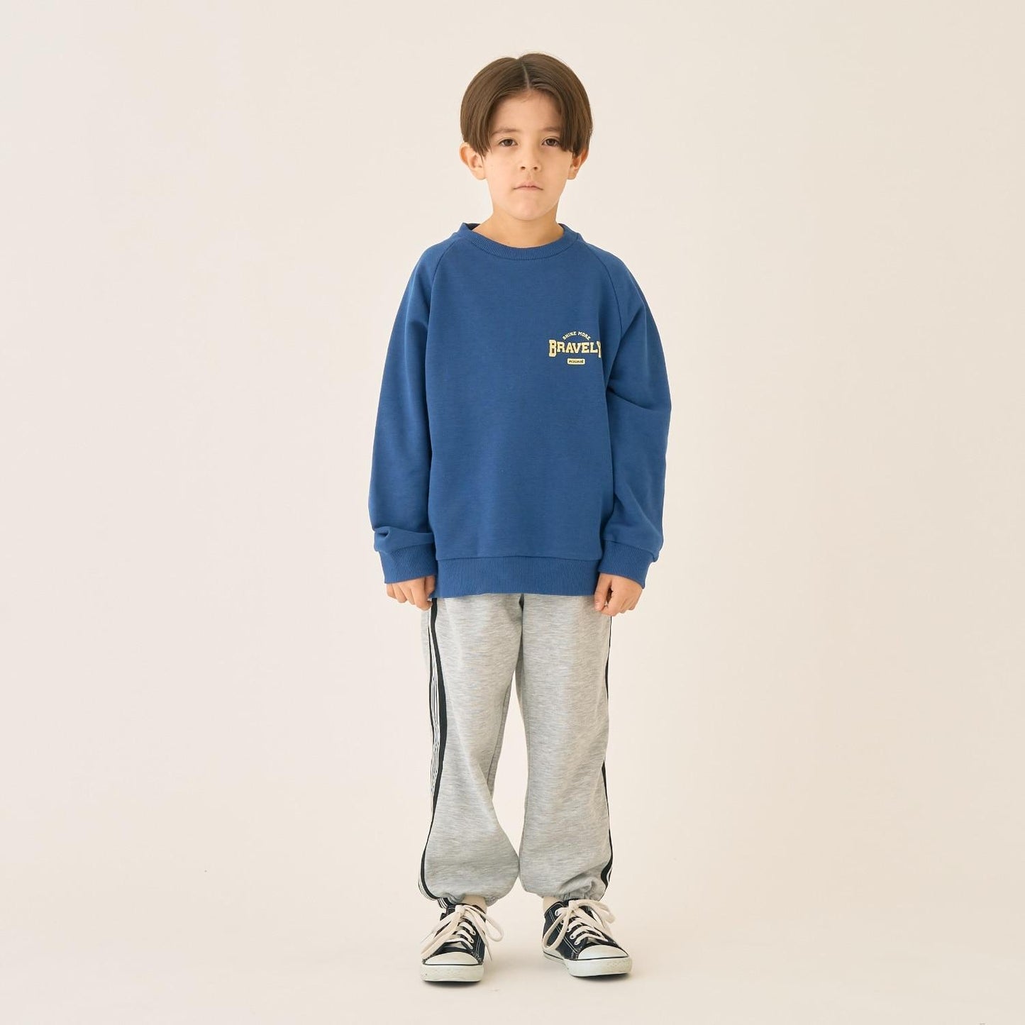 側邊條紋運動長褲【可成套搭配】