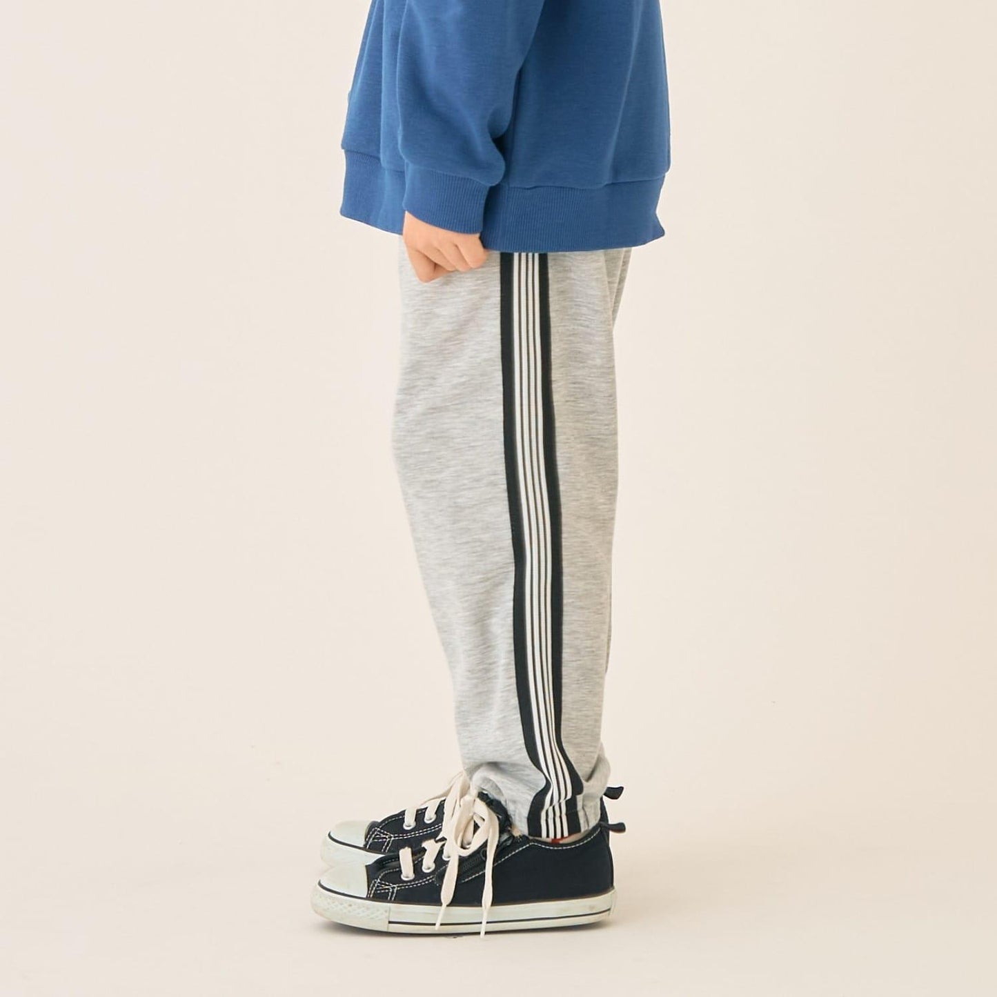 側邊條紋運動長褲【可成套搭配】