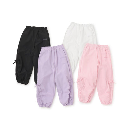 內裡抓絨抽繩尼龍長褲