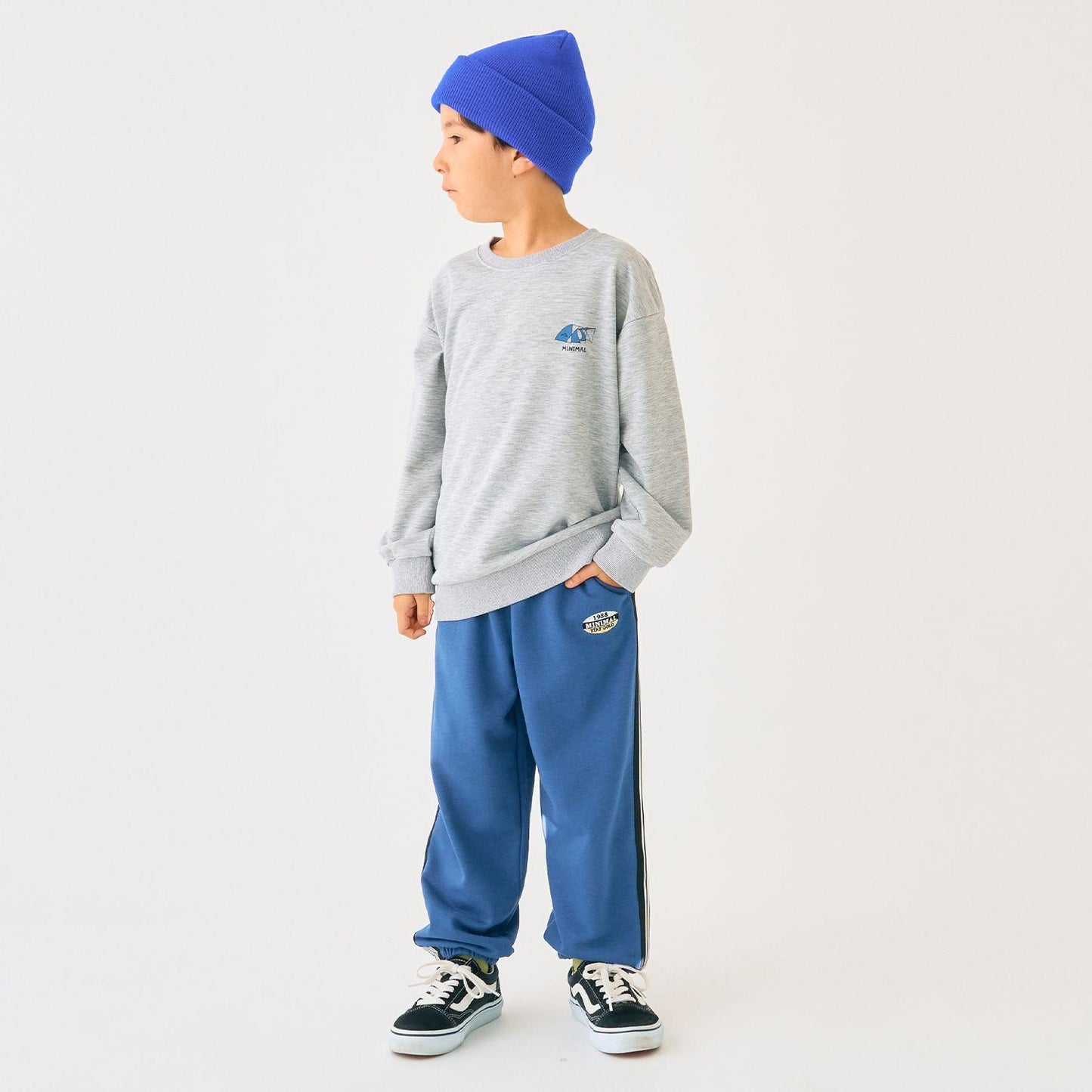 側邊條紋運動長褲【可成套搭配】