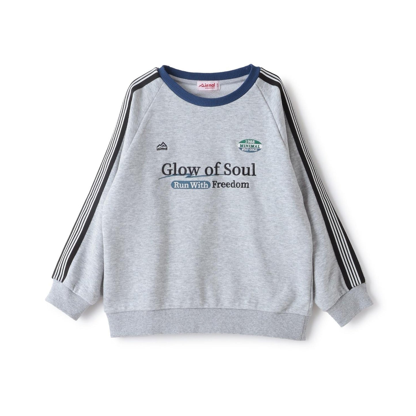 袖部條紋衛衣【可成套搭配】