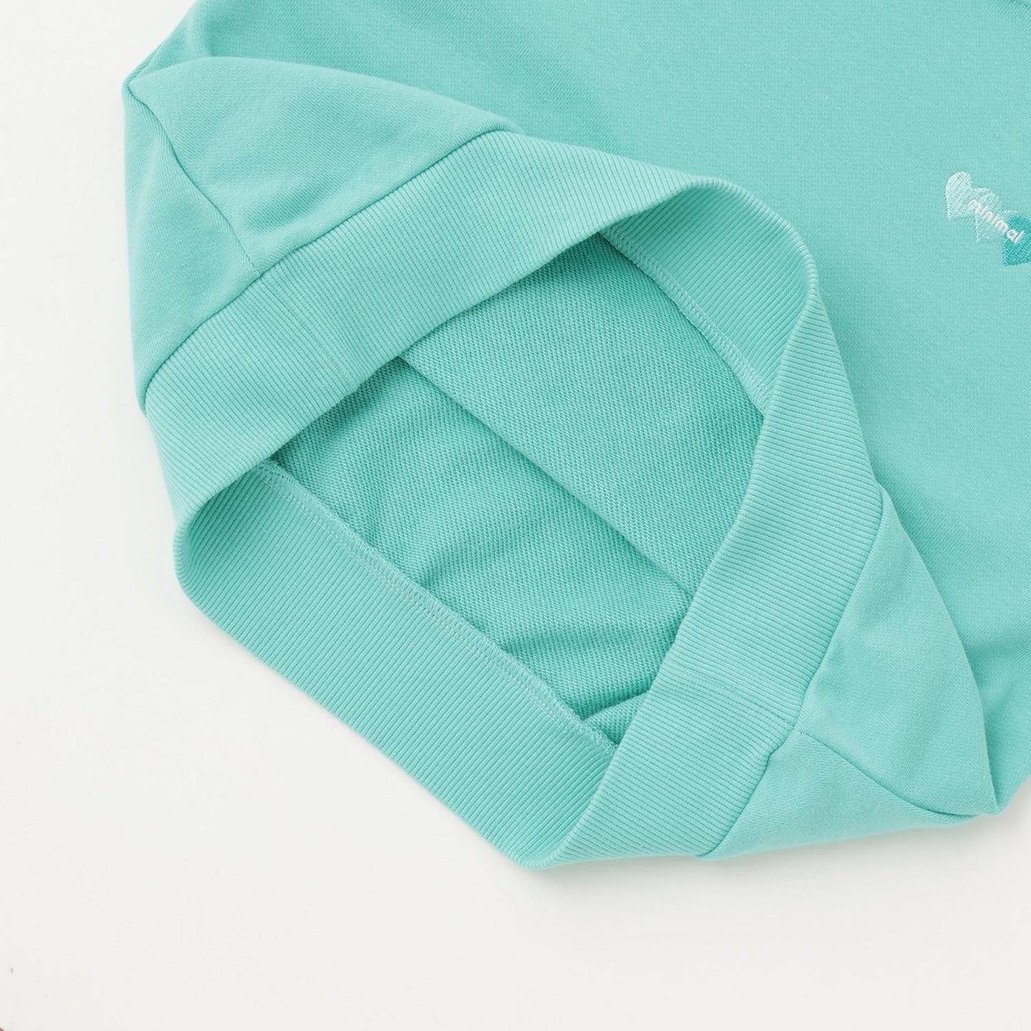 加絨背面印花套頭衫