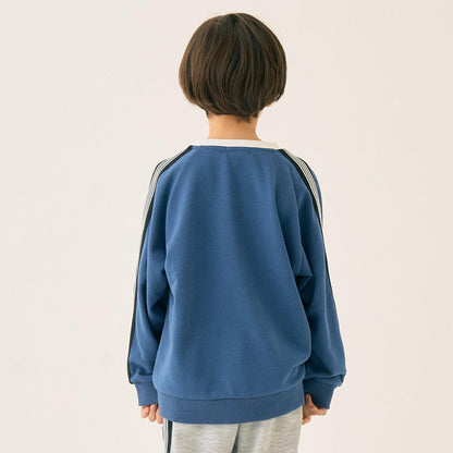 袖部條紋衛衣【可成套搭配】