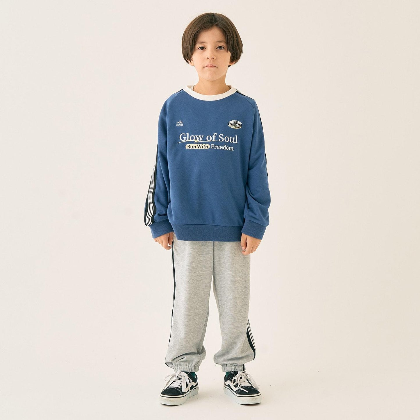 袖部條紋衛衣【可成套搭配】