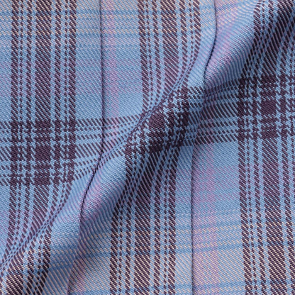 T/R格紋百褶裙褲