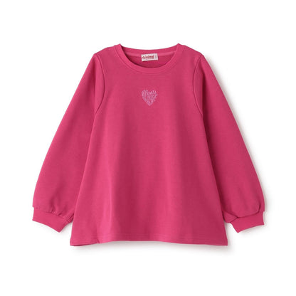 加絨A字版型單點裝飾套頭衫