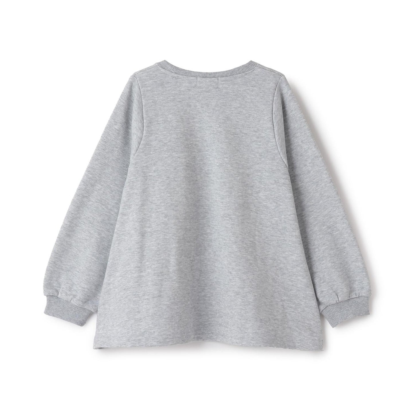 加絨A字版型單點裝飾套頭衫