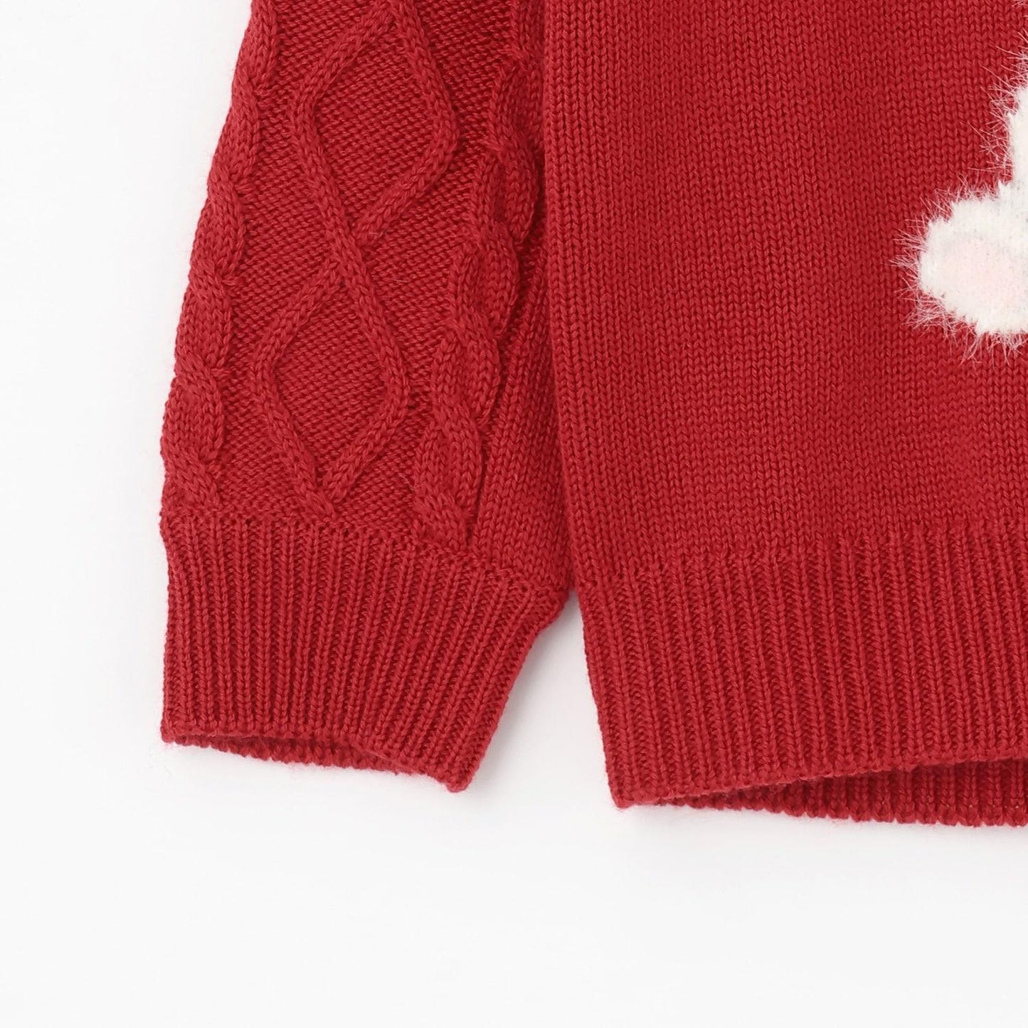 mimi醬 袖部麻花針織毛衣【可水洗】