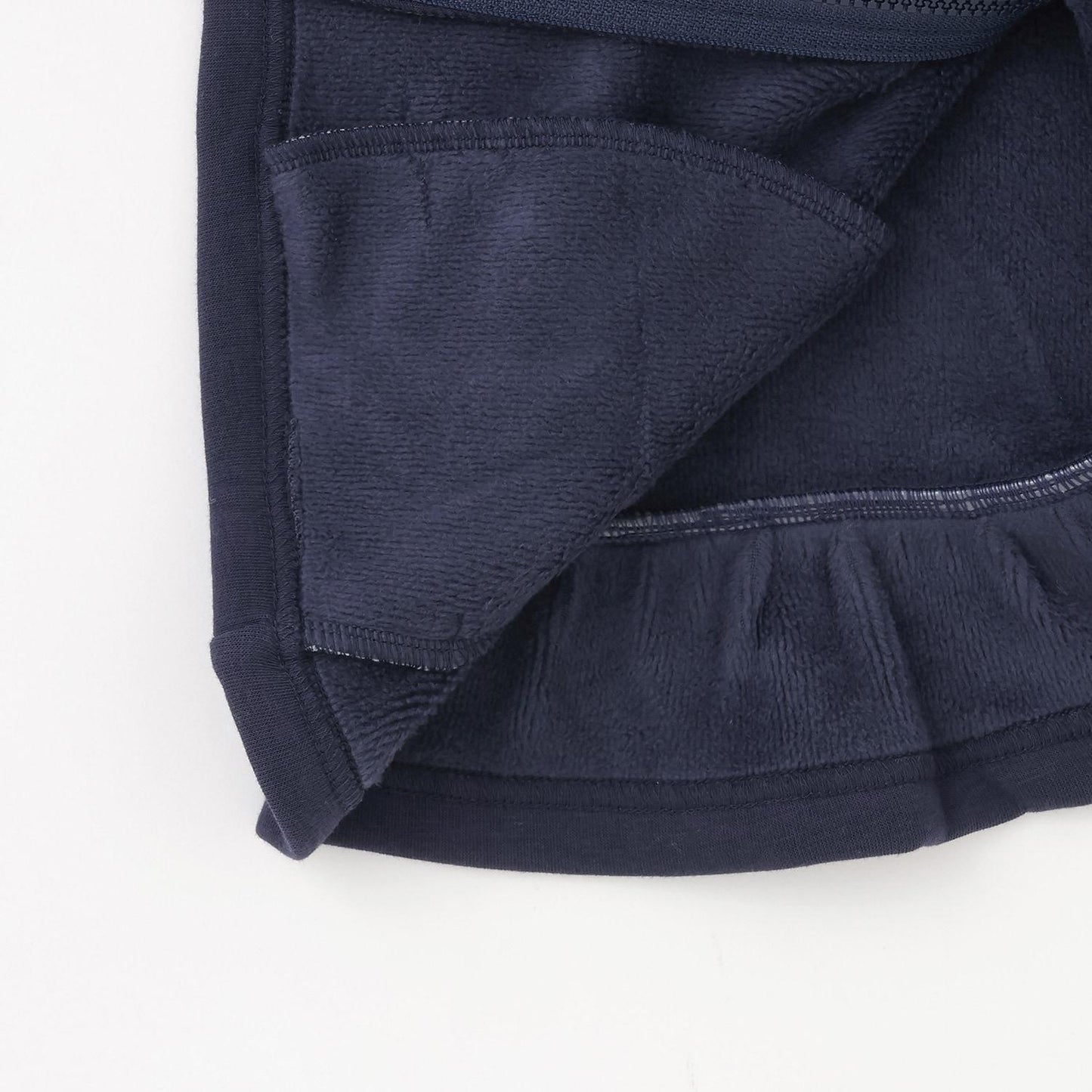 兔耳順滑內襯搖粒絨連帽衫