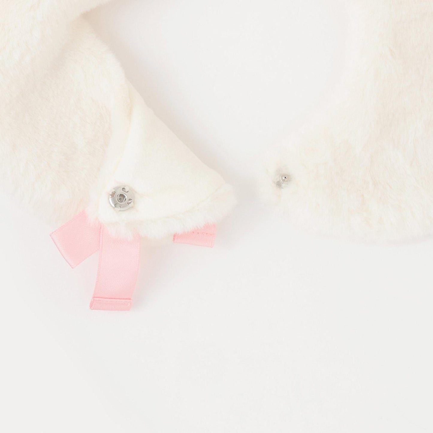 雙層提花格紋嬰兒套裝【附圍巾】