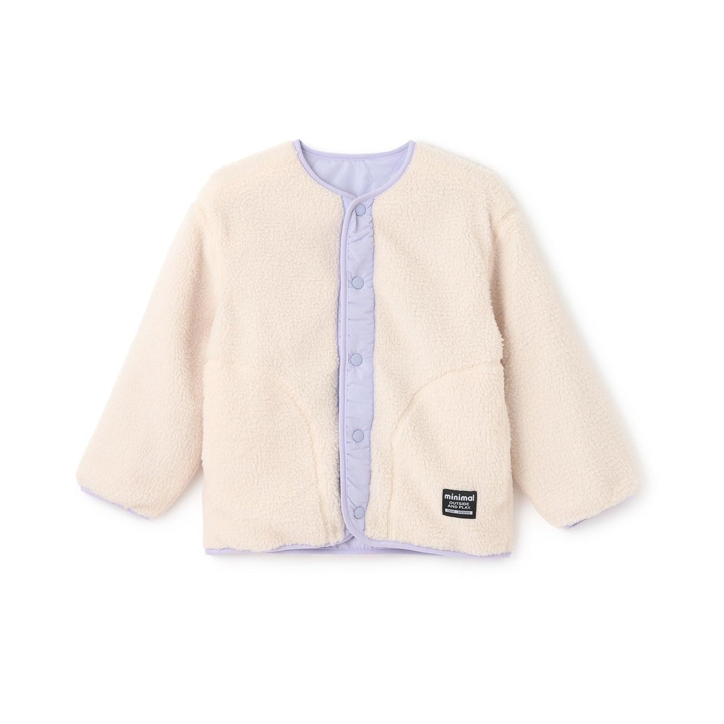 菱格紋雙面穿夾克