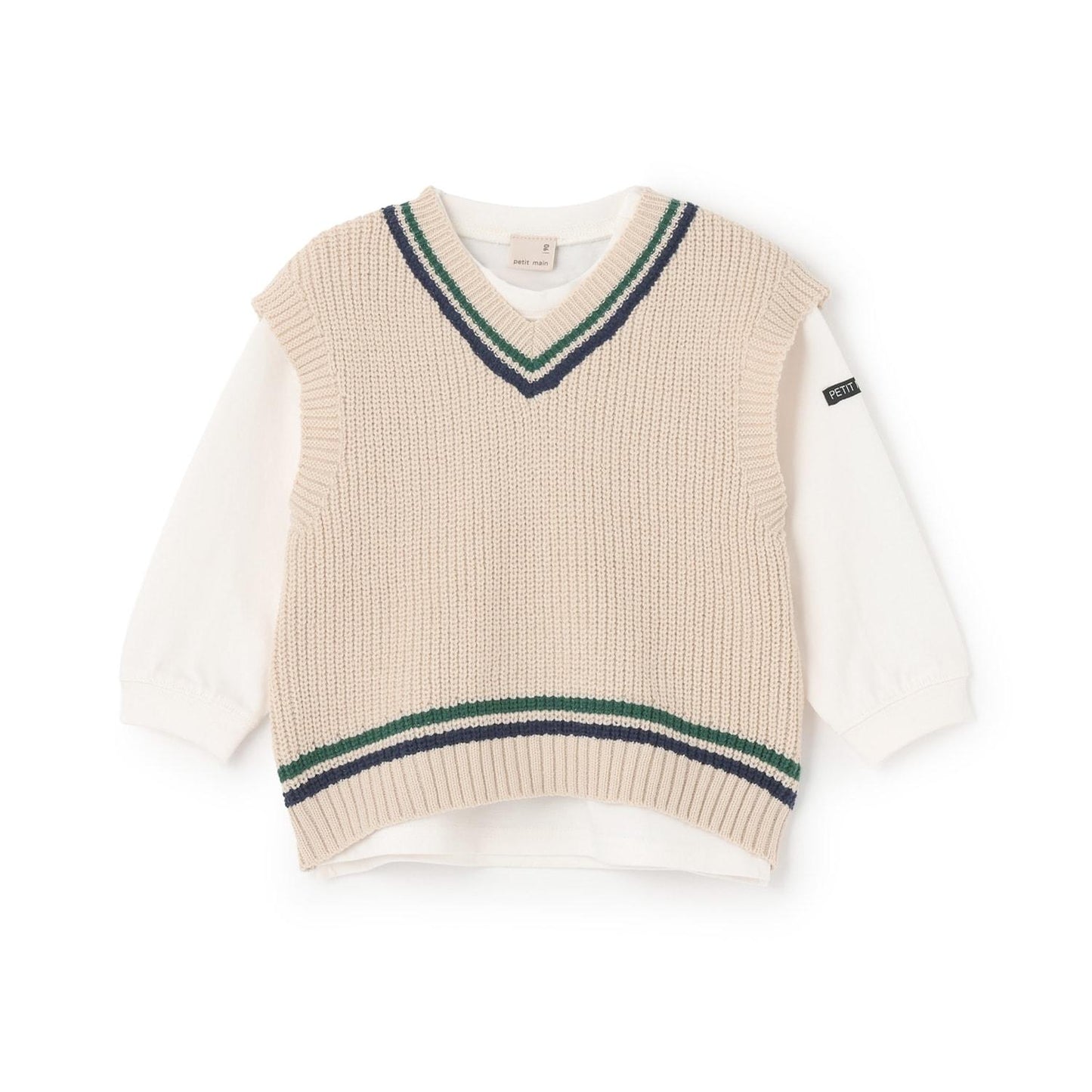 【可機洗】針織背心套裝