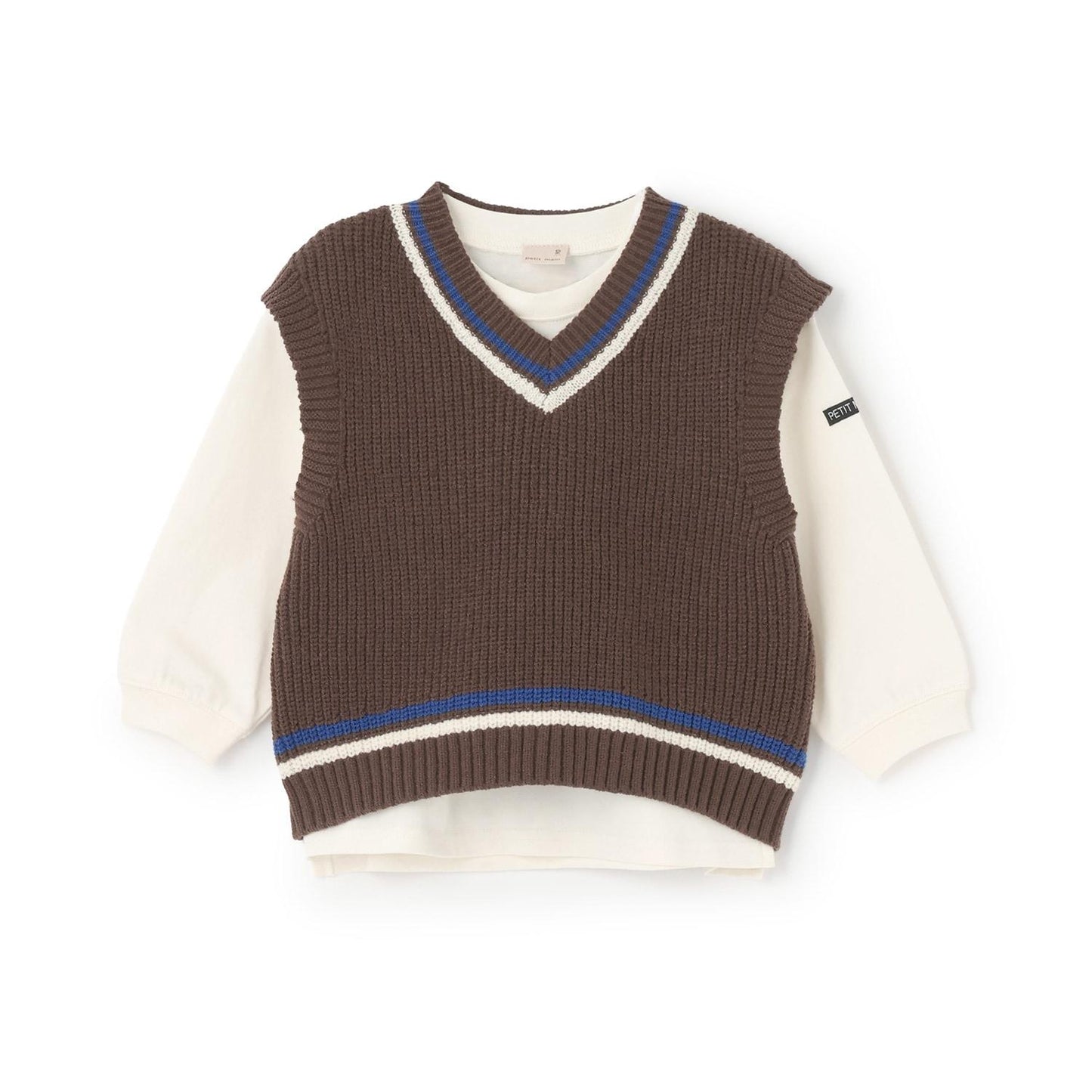 【可機洗】針織背心套裝