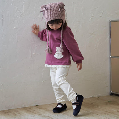 動物圖案貼布衛衣