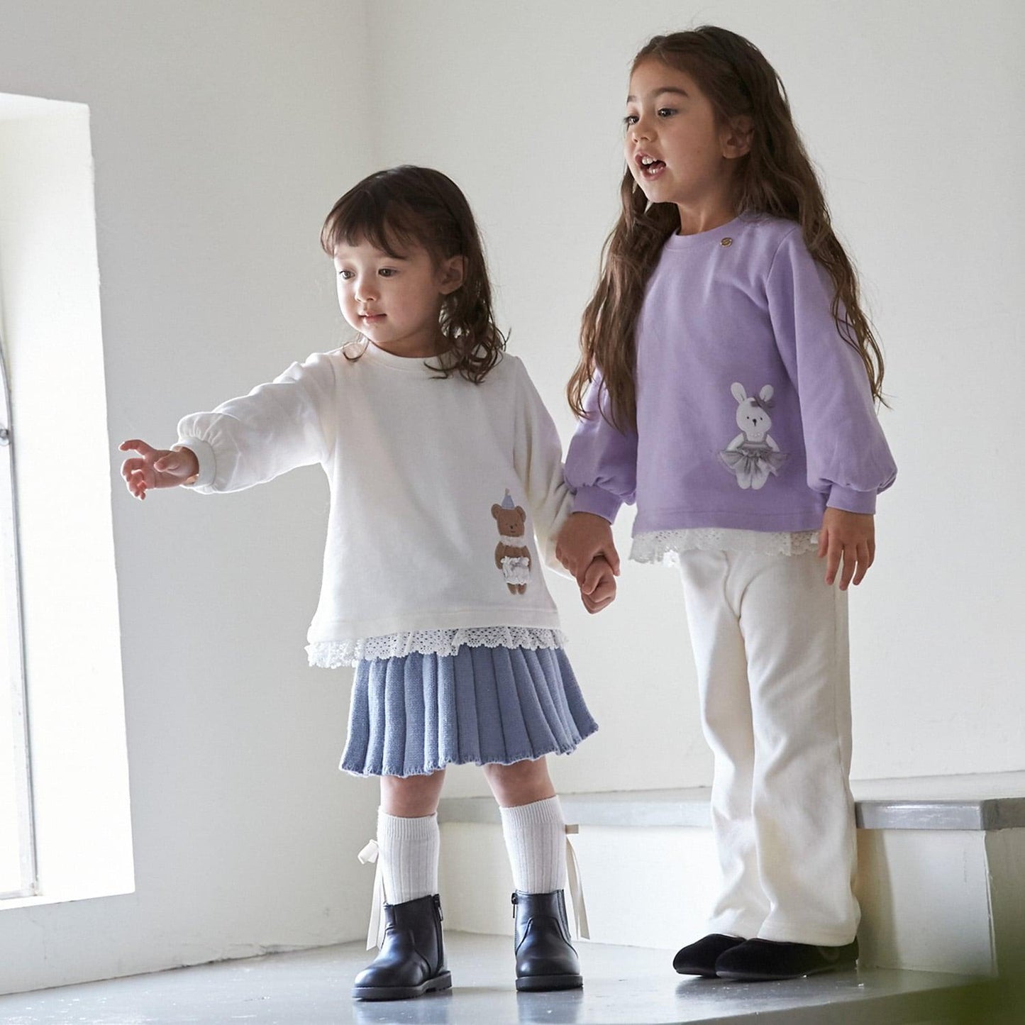 動物圖案貼布衛衣