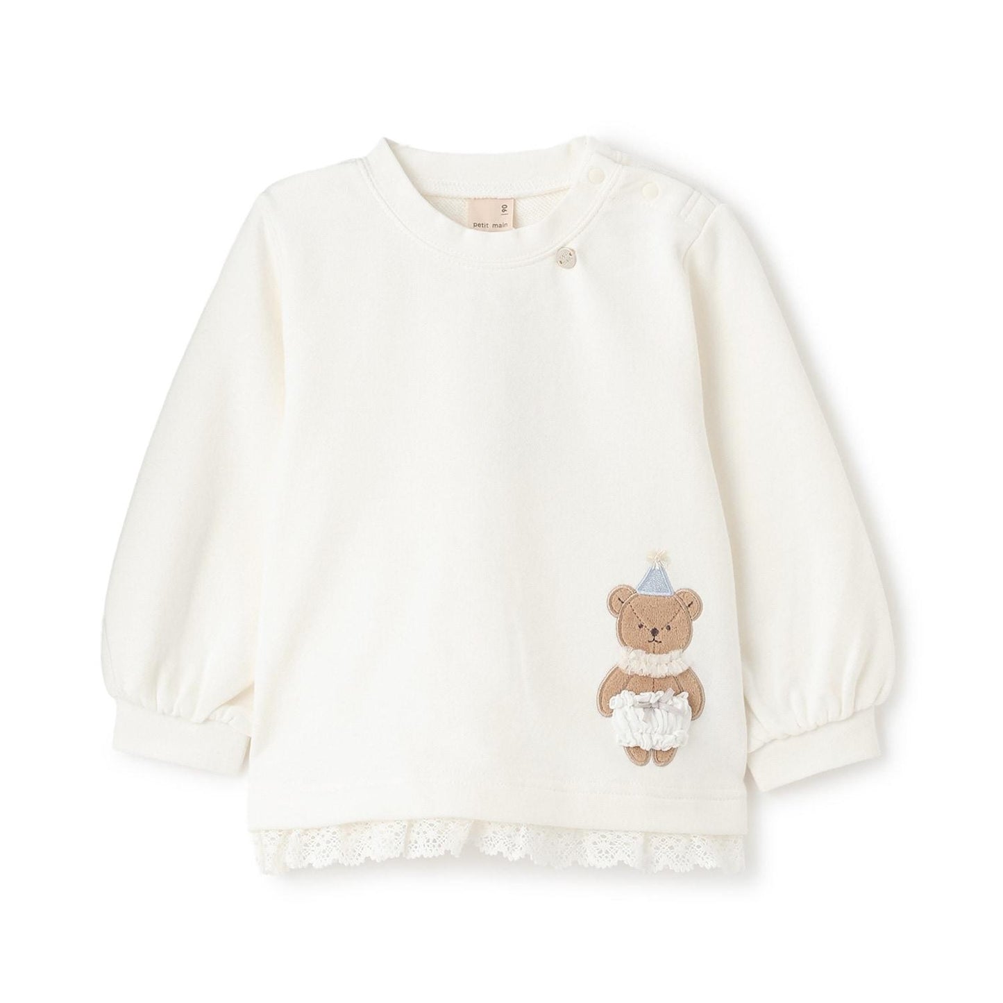 動物圖案貼布衛衣