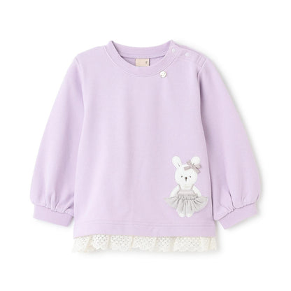 動物圖案貼布衛衣